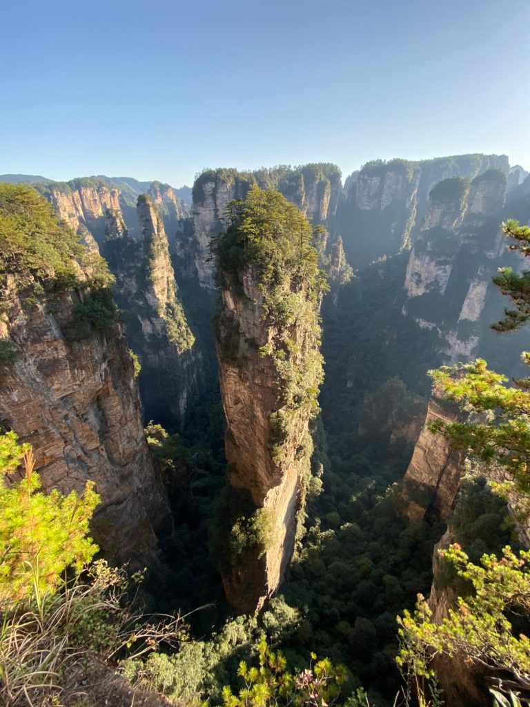 Stone Peaks at Zhangjiajie