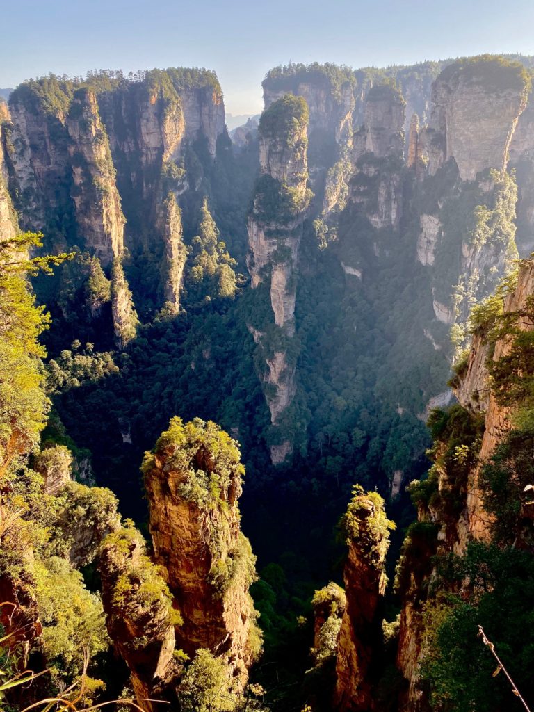 Absolutely mind-blowing scenery in Zhangjiajie