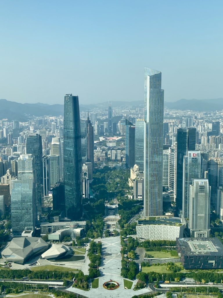 Canton Tower, view, Guangzhou, China