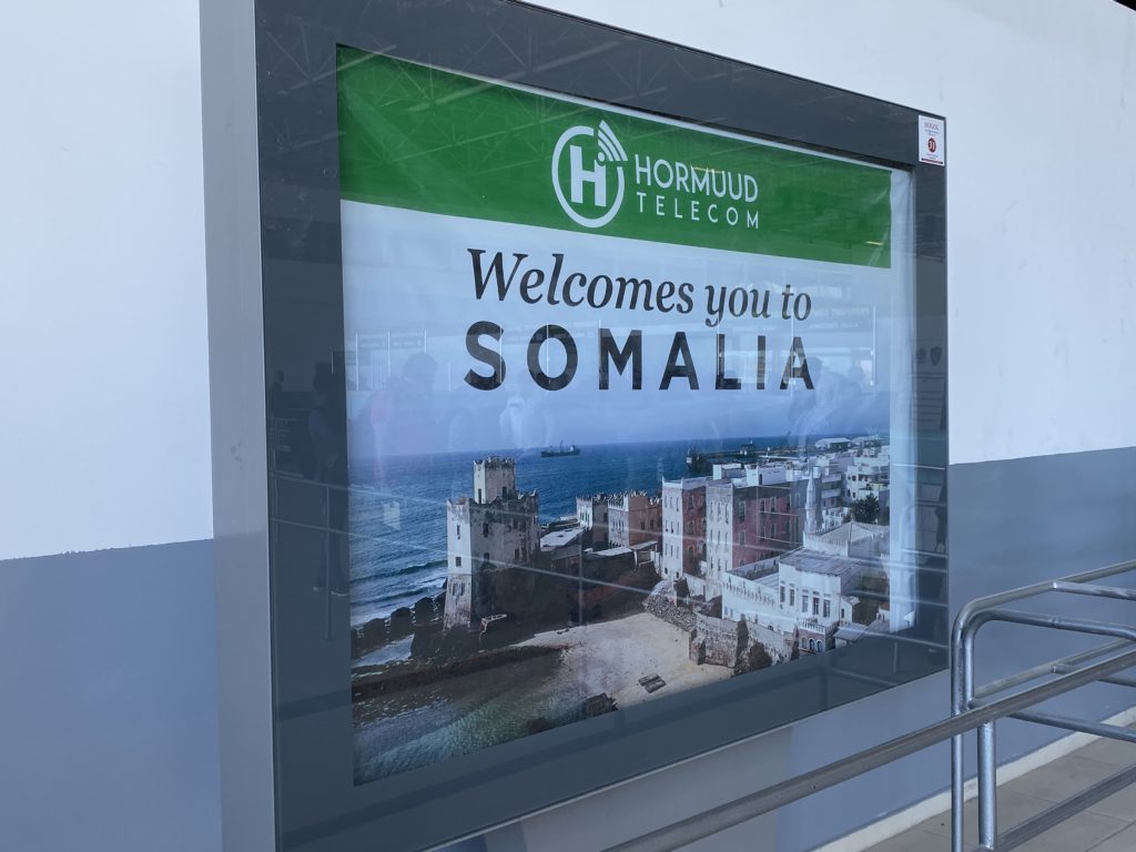One Day in Mogadishu, Somalia, Mogadishu, Mogadishu Airport, welcome to Somalia
