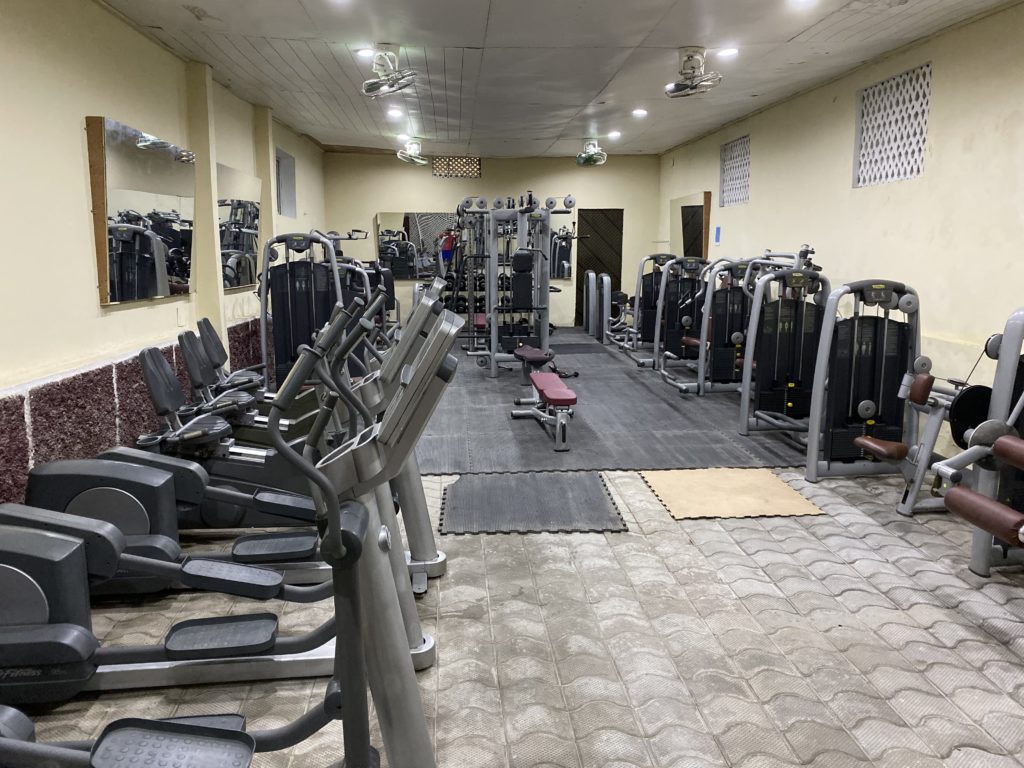 One Day in Mogadishu, Somalia, Mogadishu, Peace Hotel, gym