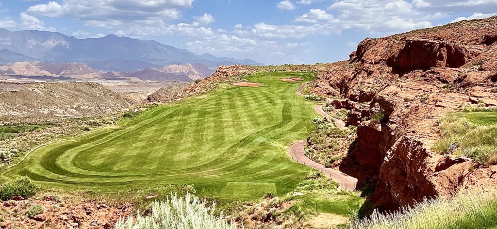 The stunning 12th at Sand Hollow