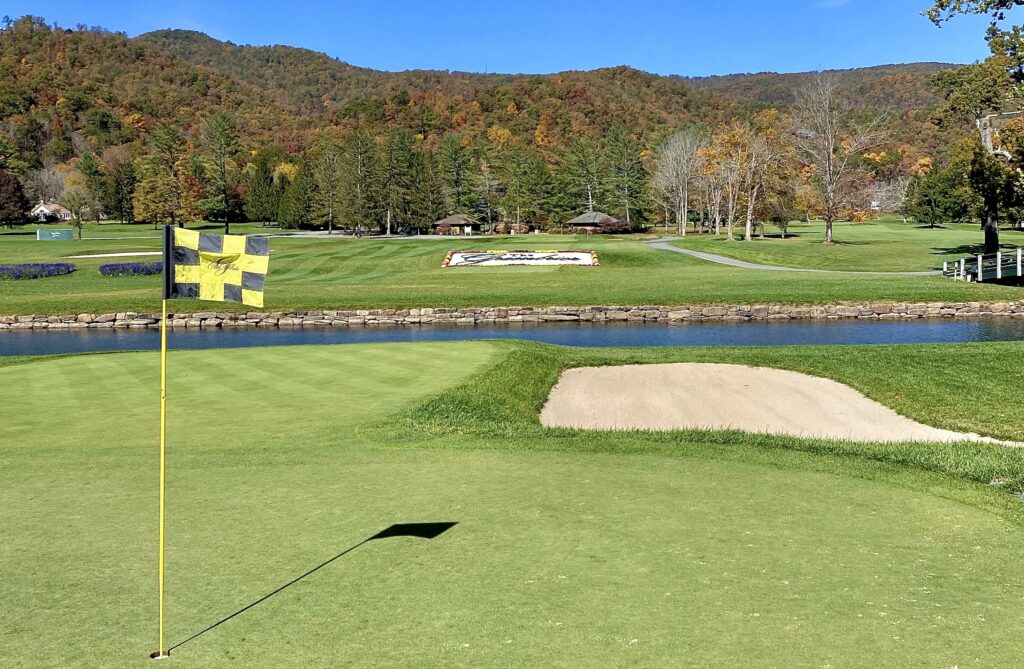 The 18th at Old White TPC at The Greenbrier